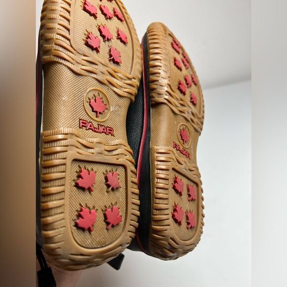 Pajar Women's Boots Black Leather Insulated Waterproof Winter Bootie US 7 - Picture 7 of 10